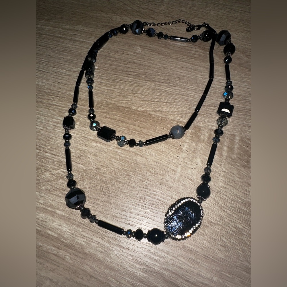 Stunning Beaded Art Deco Necklace